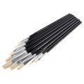Copenhagen Pro universeel penselen set maat 0-16 wit Chinees varkenshaar FSC zwart gelakte houten steel 9 delig 23.149.53