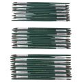Copenhagen Pro autolakpenselen set maat 1-2-3 Pony haar FSC groen gelakte houten steel 36 delig 23.149.61