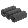 Copenhagen Pro schuim super fijn aflakroller 4* 7 cm concaaf set 3 stuks 23.310.81