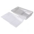 Copenhagen Pro inzetbakje voor verfbak klein 14.5x28.3 cm transparant kunststof stapelbaar 23.403.00