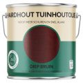 Tuinhoutolie hardhoutolie 2500 ml diep bruin blik 25.930.02