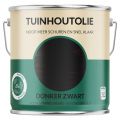 Tuinhoutolie tuinhoutolie 2500 ml donker zwart blik 25.951.02