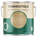 Tuinhoutolie tuinhoutolie 2500 ml licht wit blik 25.952.02