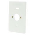 Merten montageplaat met felsmoer opbouw M4 combinatie polarwit 54.026.77
