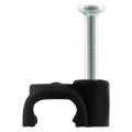 Q-Link kabelclip plat 6 mm zwart 54.213.13