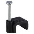 Q-Link kabelclip plat 8 mm zwart 54.213.22