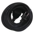 Q-Link tuinverlengsnoer neopreen IP44 spatwaterdicht randaarde maximaal 3500 W 3x1,5 mm2 10 m zwart 55.204.30