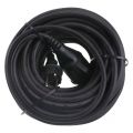 Q-Link tuinverlengsnoer neopreen IP44 spatwaterdicht randaarde maximaal 3500 W 3x1,5 mm2 20 m zwart 55.204.31