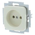 Busch-Jaeger SI contactdoos inbouw 1-voudig crème 66.000.40