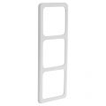Peha Standard afdekraam inbouw 3-voudig polarwit. 66.011.23