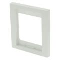 Berker K1 afdekraam inbouw 1-voudig polarwit 66.021.21