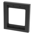 Berker K1 afdekraam inbouw 1-voudig antraciet 66.022.21