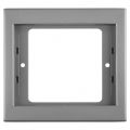 Berker K5 afdekraam 1-voudig RVS 66.023.21