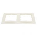 Berker S1 afdekraam inbouw 2-voudig polarwit 66.033.22
