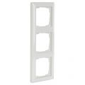 Gira System 55 afdekraam inbouw 3-voudig verticaal-horizontaal polarwit 66.051.24