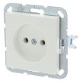 Gira System 55 contactdoos inbouw 1-voudig polarwit 66.051.40
