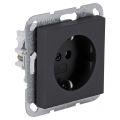 Gira E2 contactdoos inbouw 1-voudig zwart 66.053.40