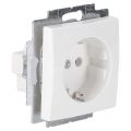 Busch-Jaeger Balance contactdoos inbouw 1-voudig randaarde polarwit 66.054.42