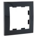 Q-Link S2 afdekraam inbouw 1-voudig antraciet 66.083.21