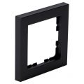 Q-Link S-line afdekraam 1voudig verticaal-horizontaal zwart 66.095.21