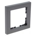 Q-Link S-Line afdekraam 1-voudig verticaal-horizontaal zwart 66.097.21