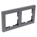 Q-Link S-Line afdekraam 2-voudig zwart 66.097.22