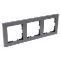 Q-Link S-Line afdekraam 3-voudig verticaal-horizontaal zwart 66.097.24