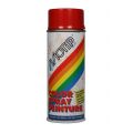 MoTip Colourspray lakspray dekkend hoogglans RAL 3000 vuurrood 400 ml 1628