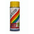 MoTip Colourspray lakspray dekkend hoogglans RAL 1004 goudgeel 400 ml 1621