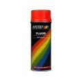 MoTip fluorescerende lakverf dekkend rood-oranje mat 400 ml 4020