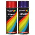 MoTip metallic lakverf dekkend rood 400 ml 4045