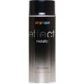 MoTip lakspray dekkend Deco Effect metallic Black zwart hoogglans 400 ml 302510