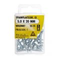 Deltafix spaanplaatschroef cilinderkop kruiskop verzinkt 5.0x20 mm blister 25 stuks 11672