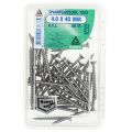 Deltafix spaanplaatschroef platkop Torx RVS A2 5.0x50 mm kuipje 25 stuks 13882