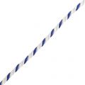 Deltafix touw multilon 3 strengs wit blauw 40 m 8 mm 59924