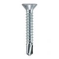 Deltafix schroef zelfborend platkop Phillips PH verzinkt 3.9x25 mm DIN 7504O doos 200 stuks 67761