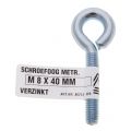 Deltafix schroefoog metrisch verzinkt M8x40 mm 80213