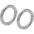 QlinQ gelaste ring 40x6 mm verzinkt set 2 stuks 1029481