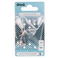 QlinQ waslijndraadklem 2 mm RVS set 2 stuks 1095879