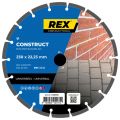 REX Construct diamantzaagblad 230 mm asgat 22.23 mm universeel 7288912