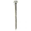 HJZ golfplaatnagel 4.0x45 mm platte kop A2 neopreen ring 11 mm 88141301
