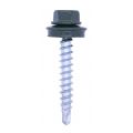 Steelies Ultimate boorschroef 4,8x35 mm zeskantkop EPDM ring diameter 14 mm RAL 1702010 5801048035R0001