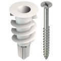Tox Spiral gipskartonplug 32 mm met schroef TX068101231