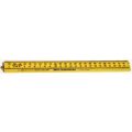 Schuil duimstok kunststof geel 1 m mm-cm 4 delen 8623
