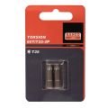 Bahco 60T/T 2P bit 1/4 inch 25 mm Torx T 10 torsie 2 delig 60T/T10-2P