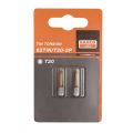 Bahco 62TIN/T 2P bit 1/4 inch 25 mm Torx T 20 tin 2 delig 62TIN/T20-2P