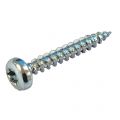 Neutraal 304 spaanplaatschroef panhead 3.5x16 mm Torx TX 10 staal gehard verzinkt 304.35016.1022