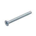 Hoenderdaal metaalschroef staal verzinkt VZ platkop PK Phillips PH 1 DIN 965 M3x6 mm 200 stuks 1602.01.12001