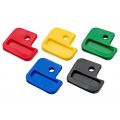 Homefix sleutelkap diverse kleuren vierkant blister 5 stuks 6701.30.61030