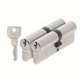 AXA dubbele veiligheidscilinder set 2 stuks gelijksluitend Security verlengd 45-50 7211-34-08/G2